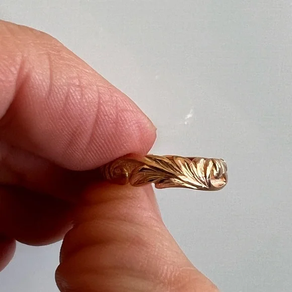 14KT Rose Gold Ring Maui Divers Jewelry